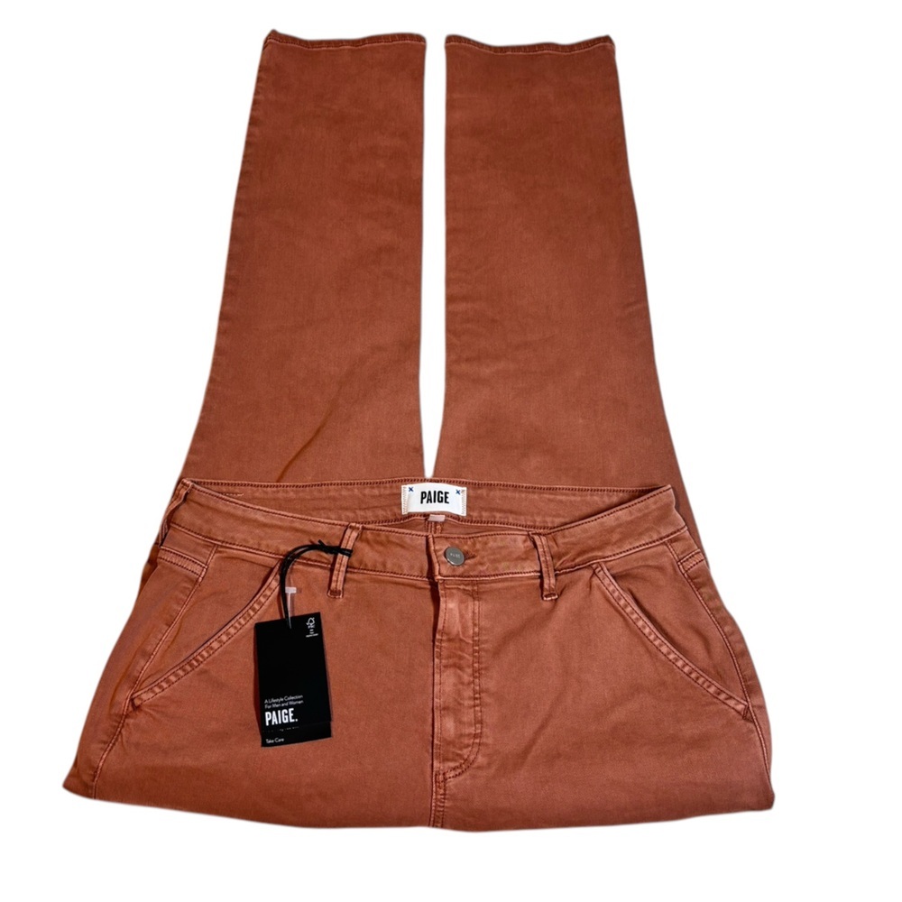 PAIGE Jolie Pants In Terracotta | Sz 31 Color | NWT | Utility Pants